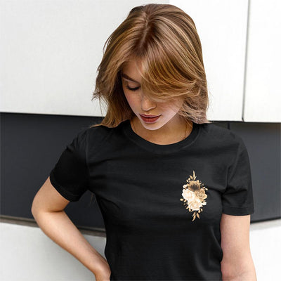Gold Roses Logo Women's Relaxed T-Shirt