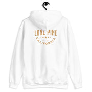 Lone Pine Textured Ink Style Unisex Hoodie