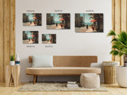 Afternoon Stroll in Carmel-by-the-Sea – Coastal Giclée Canvas Art Print