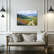Antelope Valley Wildflower Dreamscape - High-Quality Canvas Print