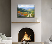 Antelope Valley Wildflower Dreamscape - High-Quality Canvas Print