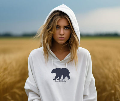 California Bear Silhouette Unisex Hoodie