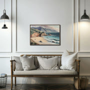 Majestic Big Sur Coastline Canvas Print - Framed Canvas