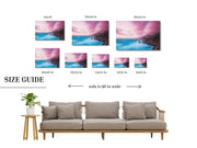 Big Sur Coastline Edition 7 Framed canvas