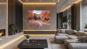 Dream California Cottage on Canvas