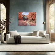 Dream California Cottage on Canvas