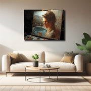 Desert Muse Canvas Art Rancho Mirage Reflections - Wall Decor Southwest Landscape Painting - Home Decoration