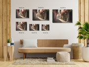 Serene Mission Alley Art Print on Canvas