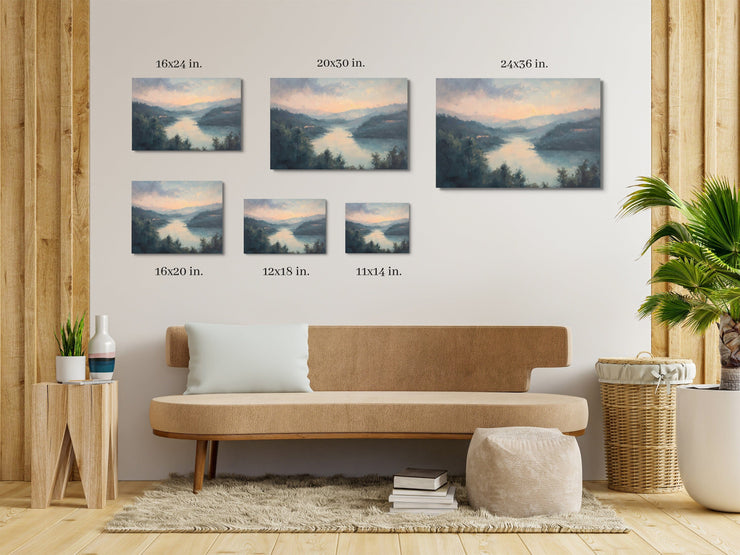 Whispers of Dawn: Northern California Serenity - Museum-Quality Poster