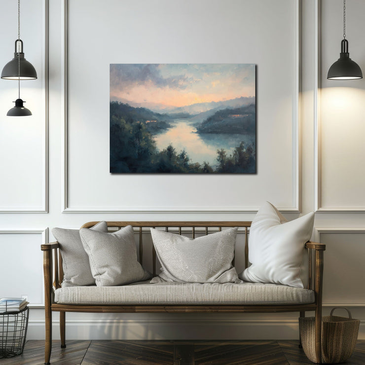 Whispers of Dawn: Northern California Serenity - Museum-Quality Poster