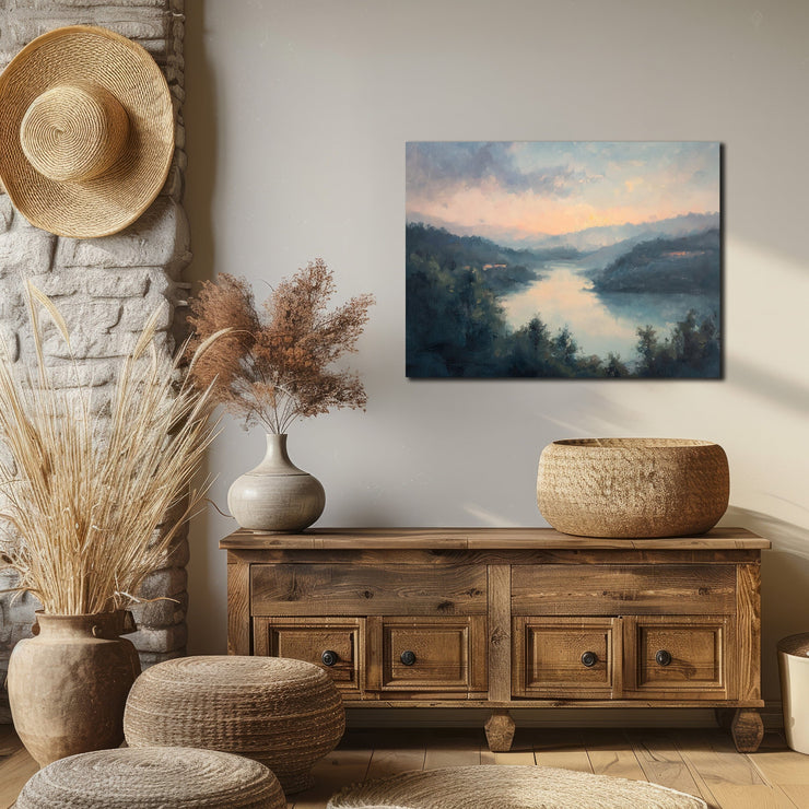 Whispers of Dawn: Northern California Serenity - Museum-Quality Poster