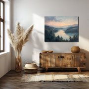 Whispers of Dawn: Northern California Serenity Canvas Print