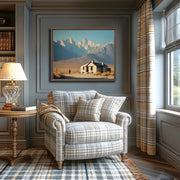 Solitude at Mt. Whitney on Framed Canvas