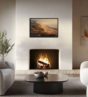 Golden Hour Serenity - San Gregorio State Beach Framed Poster