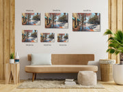 Sunlit Serenity: Downtown Santa Barbara Canvas Print