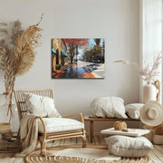 Sunlit Serenity: Downtown Santa Barbara Museum-quality Poster