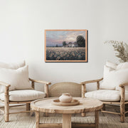 Sunset Serenade over the California Countryside - Framed Poster