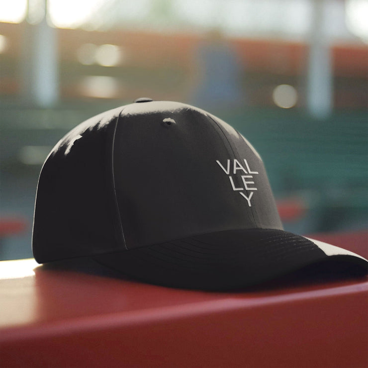 Valley Low-profile Baseball Cap, 100% Cotton Twill, Unstructured, Adjustable Velcro®, Pre-curved Visor, Casual Style, Men & Women