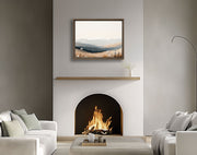 Whispers of the Valley: Central California Landscape Art Print - Giclée Printing Quality Framed Poster