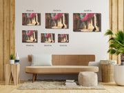 Afternoon Quiet: Spanish Colonial Alley - Early California Giclée Quality Framed Canvas