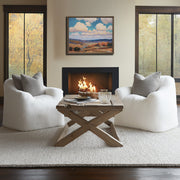 Serenity Over Idyllwild: Lone Ranch House Framed Giclée Printing Quality Poster
