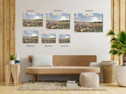 Central California Wildflower Dreamscape - Impressionistic Framed Poster