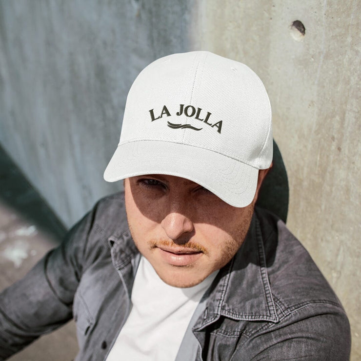 La Jolla Wave Embroidered Dad Hat