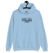 Malibu, California Vintage Ink Style Unisex Hoodie