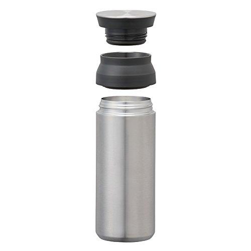 TRAVEL TUMBLER - Insulated Bottle (Black, Large)