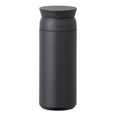 TRAVEL TUMBLER - Insulated Bottle (Black, Large)