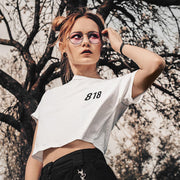 818 Organic Crop Top T-Shirt