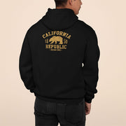 California Republic Vintage Ink Unisex Hoodie