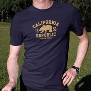 California Republic Golden State Short-Sleeve Unisex T-Shirt
