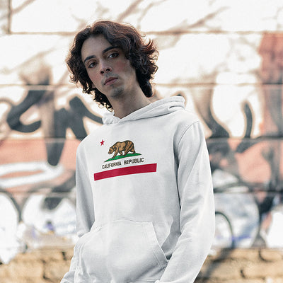 California Republic State Flag Unisex Hoodie