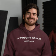 Newport Beach, California Vintage Ink Style Unisex Hoodie