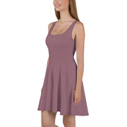 Summer Mauve Skater Dress