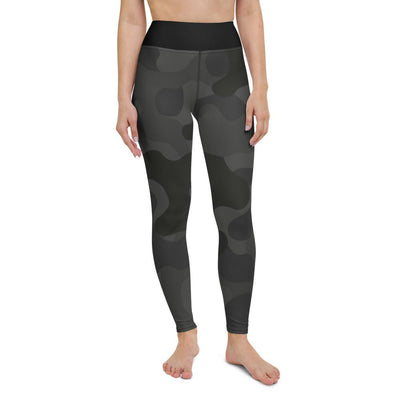 Black Camouflage Yoga Leggings