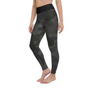 Black Camouflage Yoga Leggings