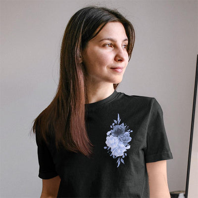 Blue Tint Roses Women's Relaxed T-Shirt