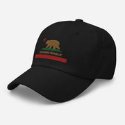 California Republic State Flag Embroidered Dad Hat