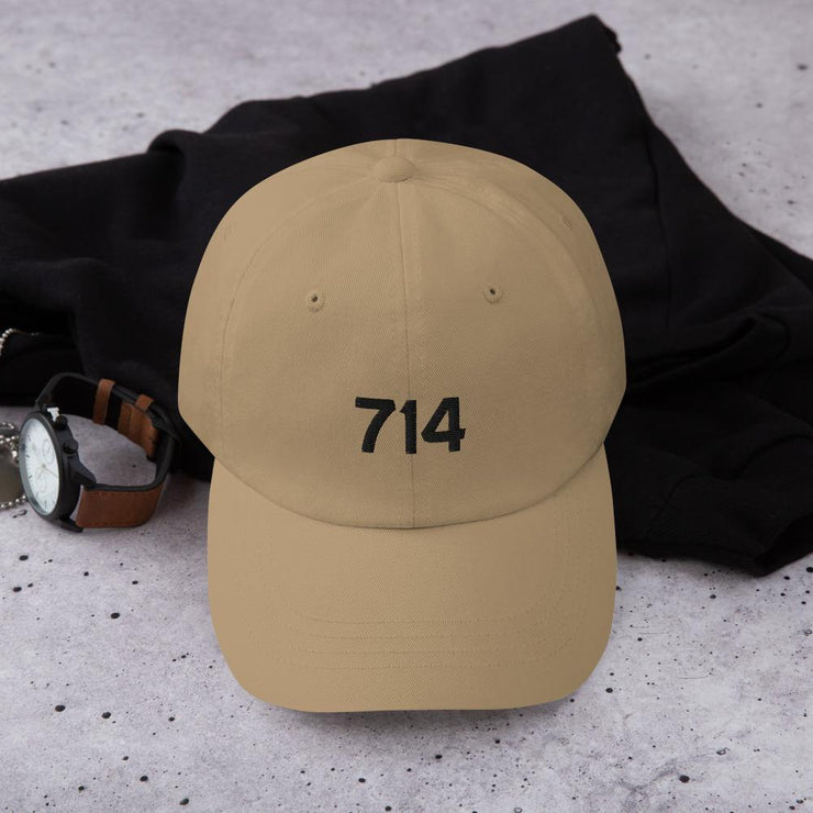 714 Embroidered 100% Cotton Hat