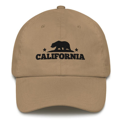 California Republic Inspired Embroidered Bear Hat