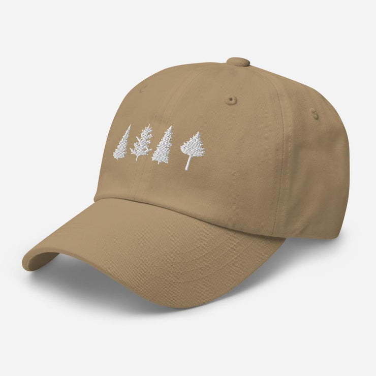 Dad Cap | California Pines Embroidered Hat | Adjustable Cotton Cap for Men and Women | Casual Style & Outdoor Gear