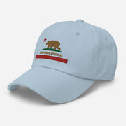 California Republic State Flag Embroidered Dad Hat