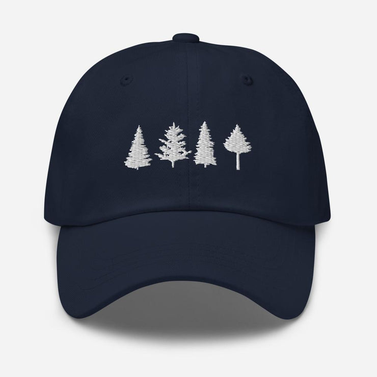 Dad Cap | California Pines Embroidered Hat | Adjustable Cotton Cap for Men and Women | Casual Style & Outdoor Gear