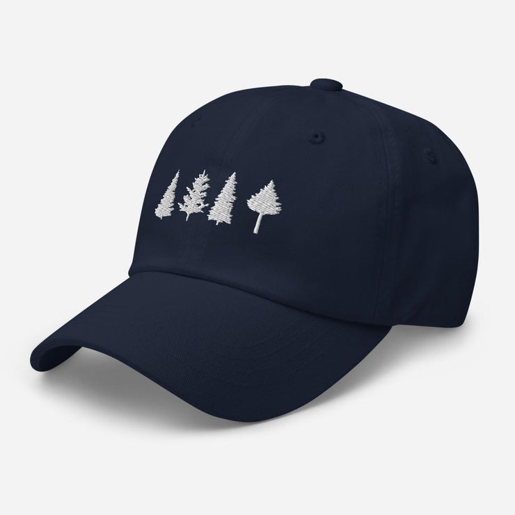 Dad Cap | California Pines Embroidered Hat | Adjustable Cotton Cap for Men and Women | Casual Style & Outdoor Gear