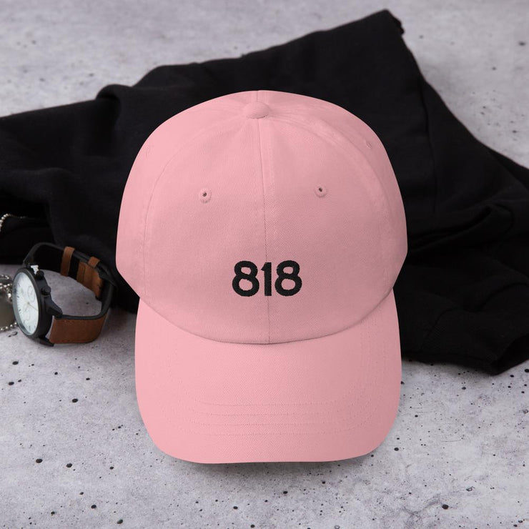818 Embroidered 100% Cotton Hat