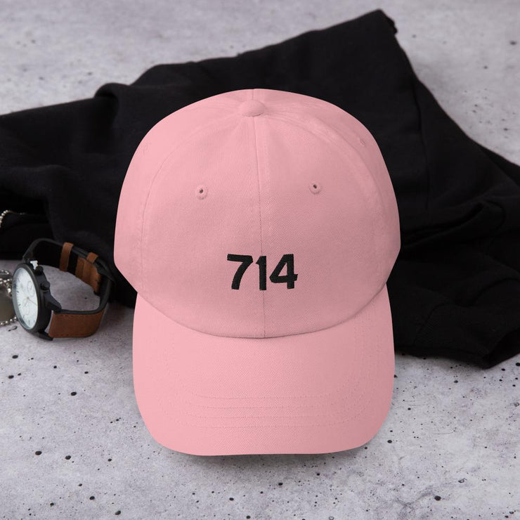 714 Embroidered 100% Cotton Hat