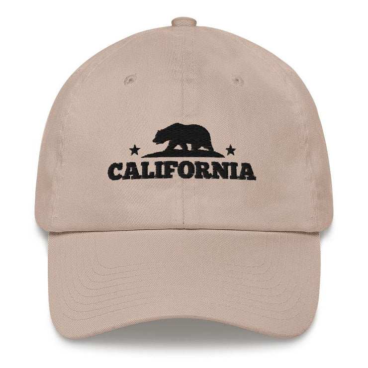 California Republic Inspired Embroidered Bear Hat