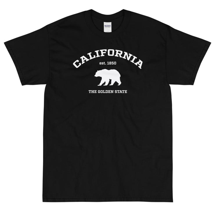 California College Style Bear Silhouette Unisex T-Shirt